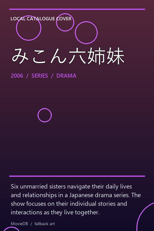 みこん六姉妹 poster
