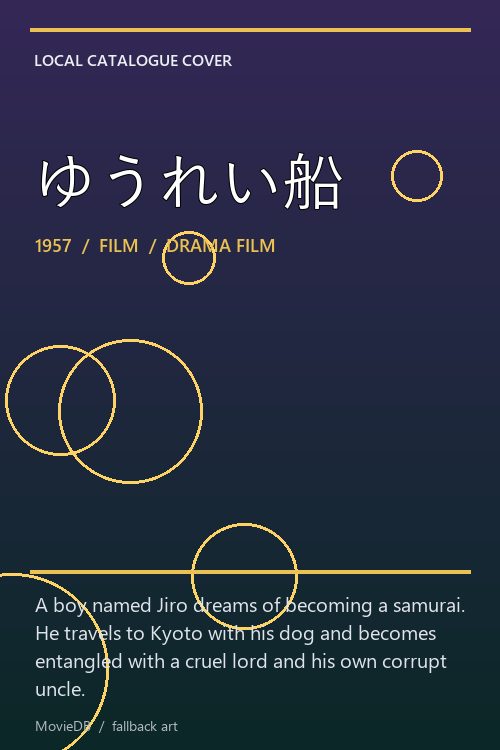 ゆうれい船 poster