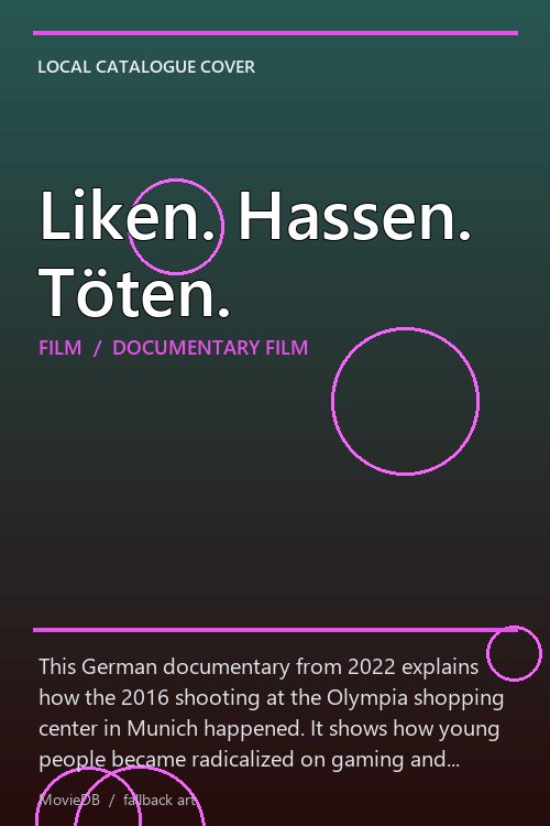 Liken. Hassen. Töten. poster