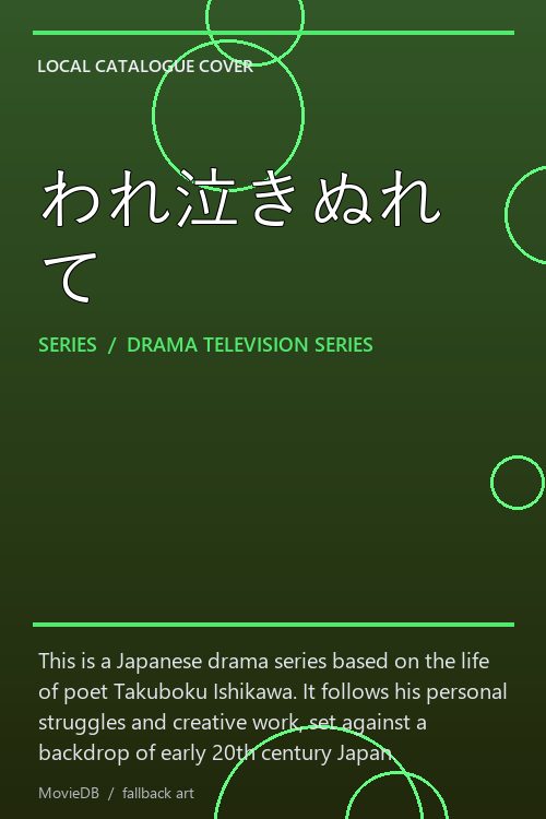 われ泣きぬれて poster