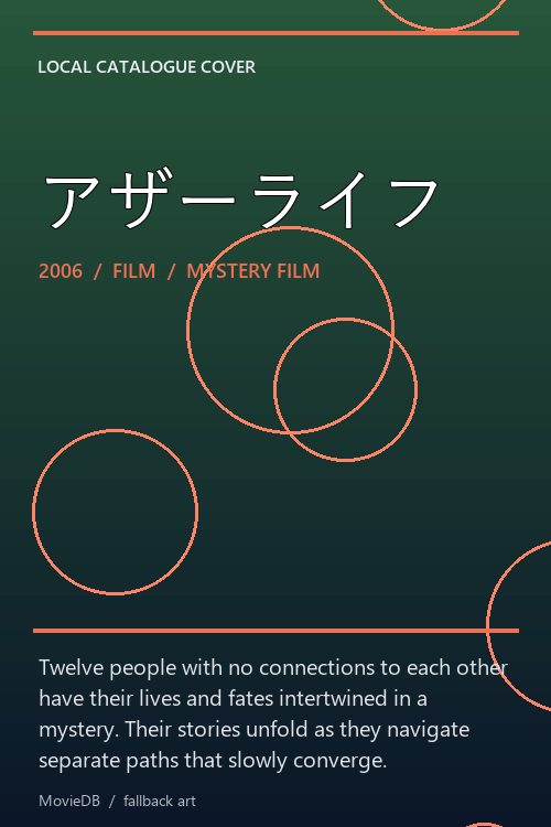 アザーライフ poster