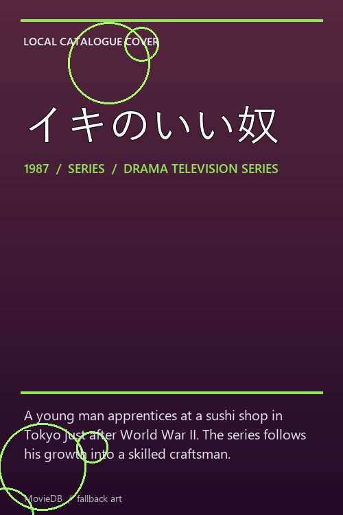 イキのいい奴 poster