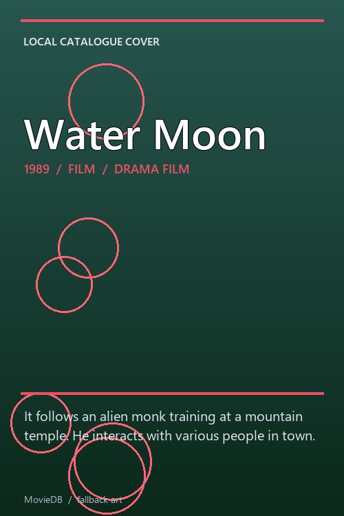 Water Moon poster