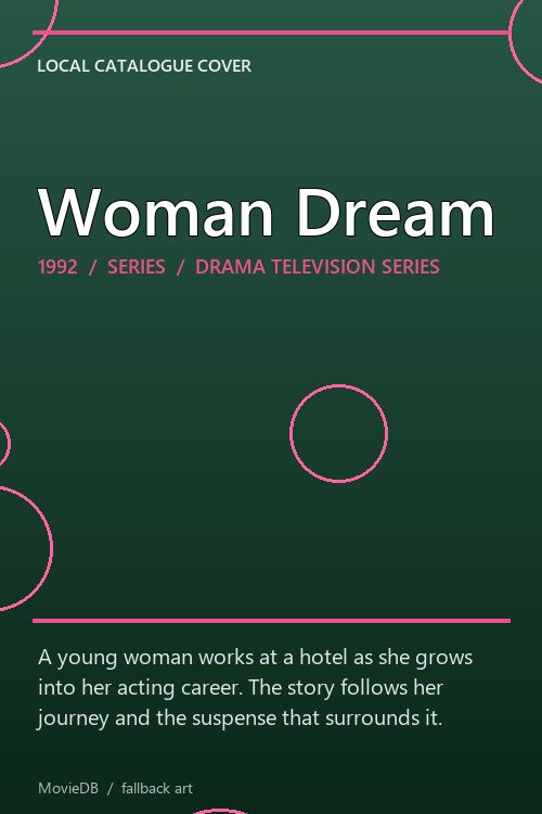 Woman Dream poster