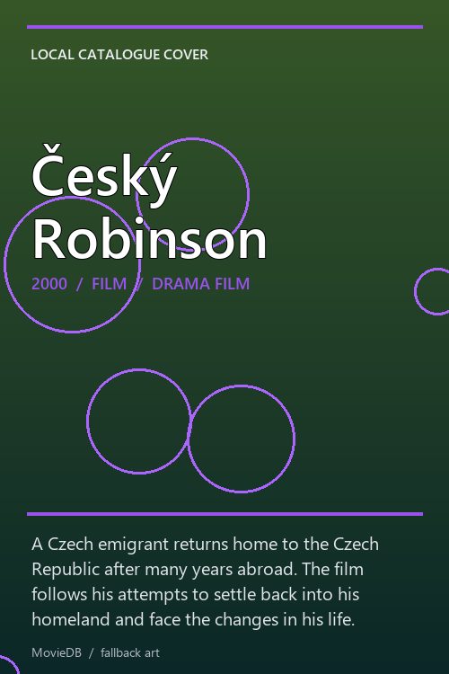 Český Robinson poster