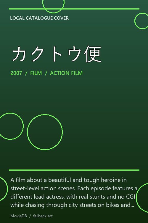 カクトウ便 poster