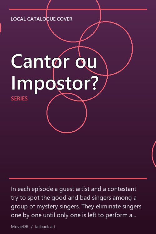 Cantor ou Impostor? poster
