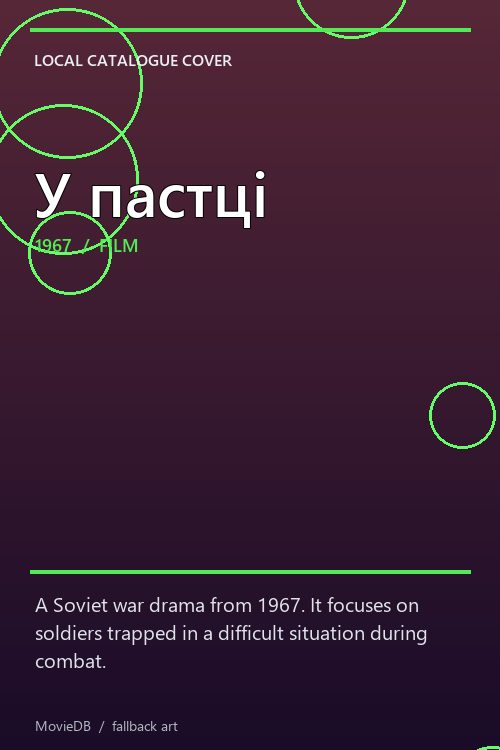 У пастці poster
