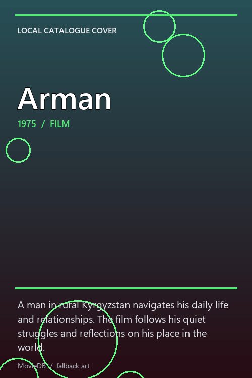 Arman poster