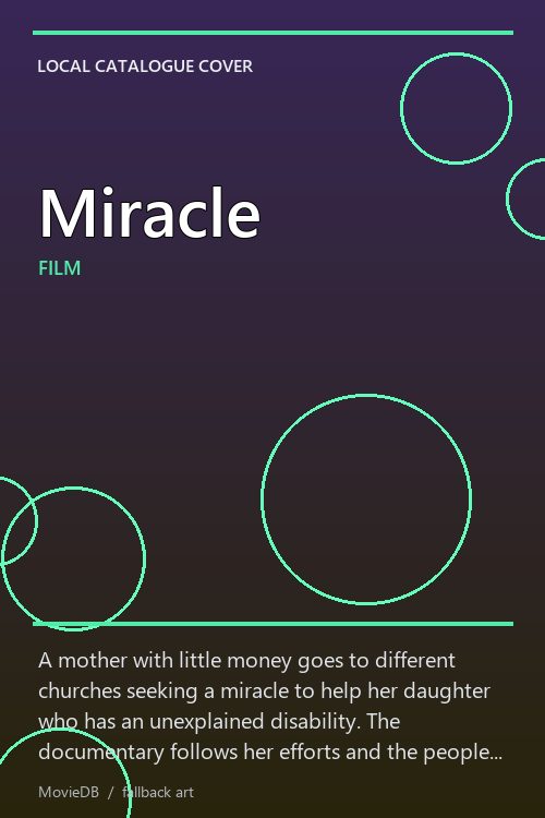 Miracle poster