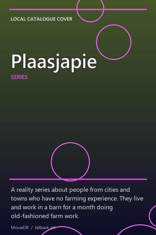 Plaasjapie poster
