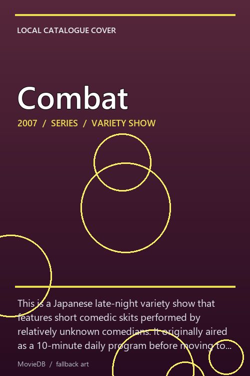 Combat poster