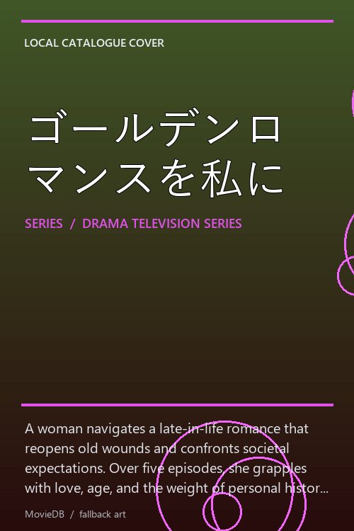 ゴールデンロマンスを私に poster