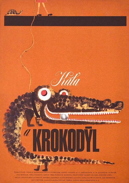 Káta a krokodýl poster