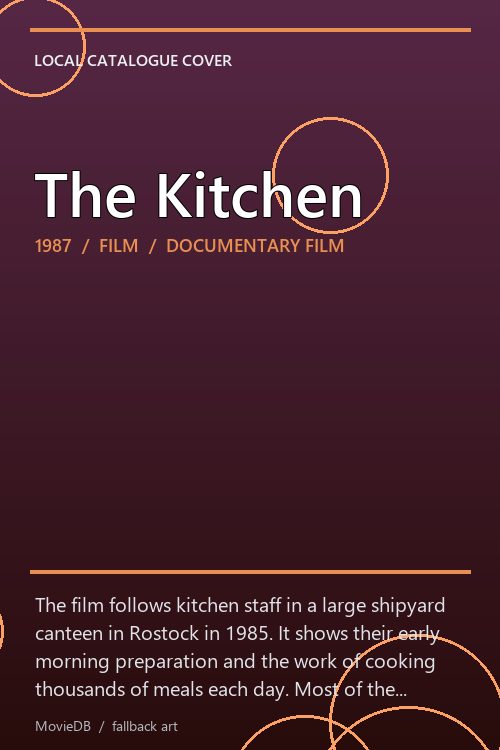 The Kitchen poster