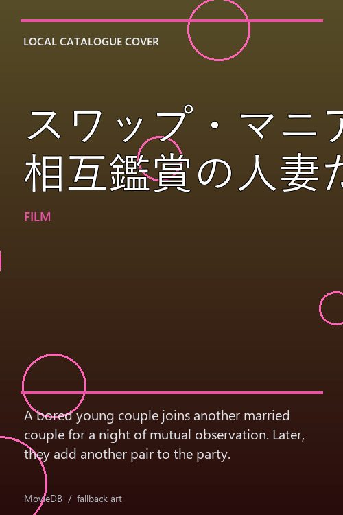 スワップ・マニア 相互鑑賞の人妻たち poster