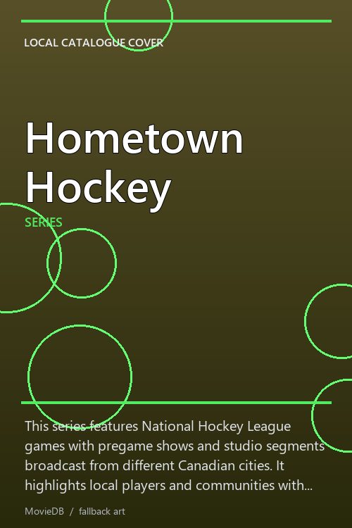 Hometown Hockey poster