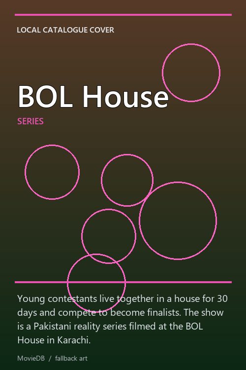 BOL House poster