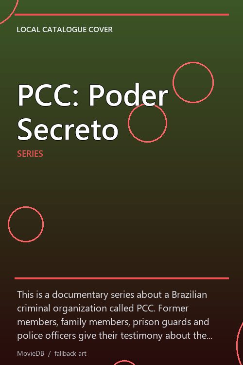 PCC: Poder Secreto poster