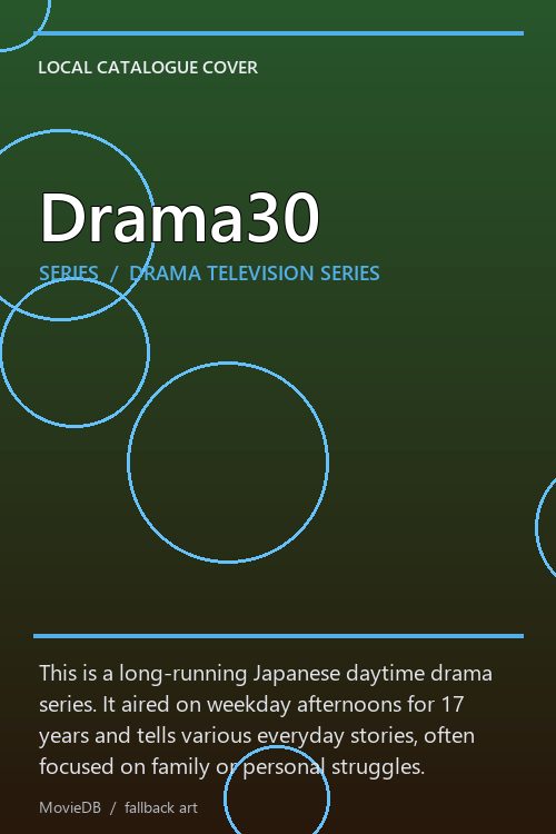 Drama30 poster