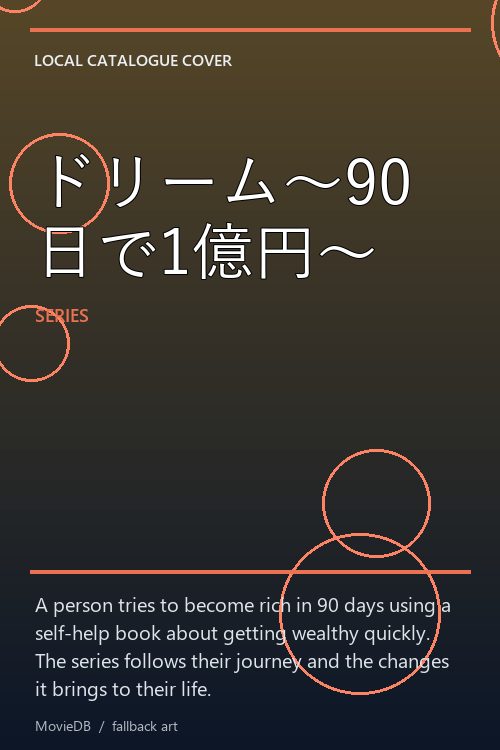 ドリーム〜90日で1億円〜 poster