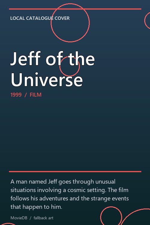 Jeff of the Universe poster