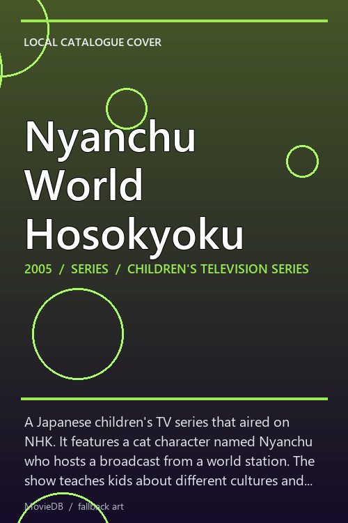 Nyanchu World Hosokyoku poster
