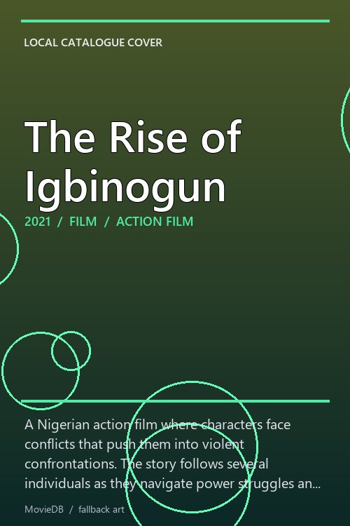 The Rise of Igbinogun poster