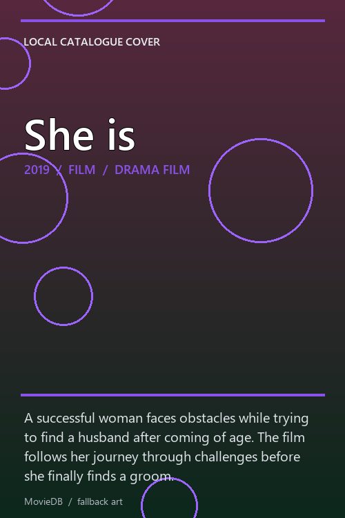 She is poster