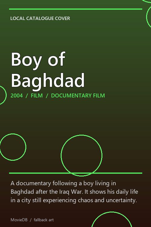 Boy of Baghdad poster