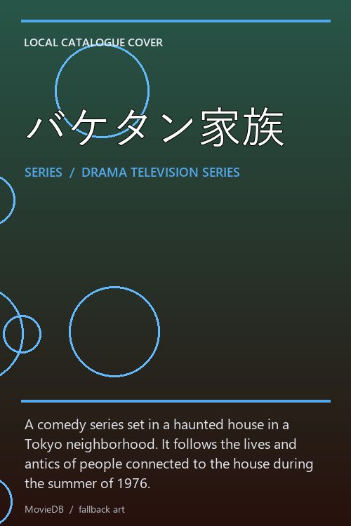 バケタン家族 poster