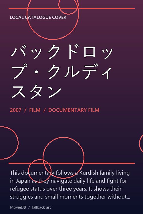 バックドロップ・クルディスタン poster