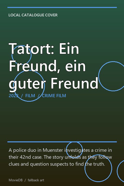 Tatort: Ein Freund, ein guter Freund poster