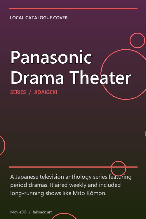 Panasonic Drama Theater poster