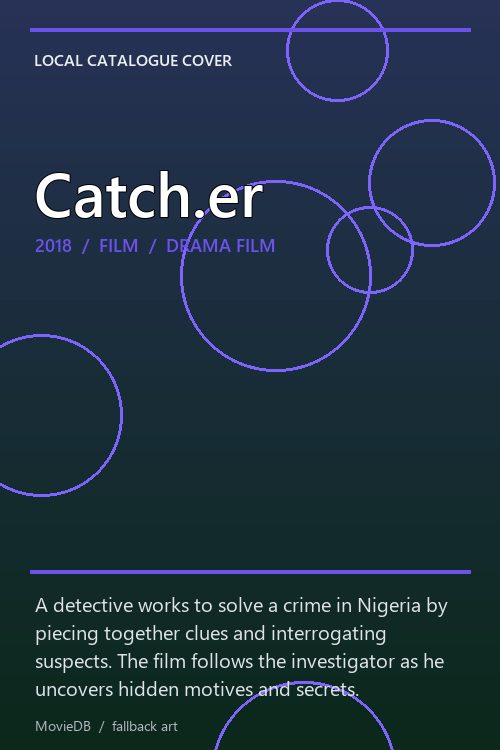 Catch.er poster
