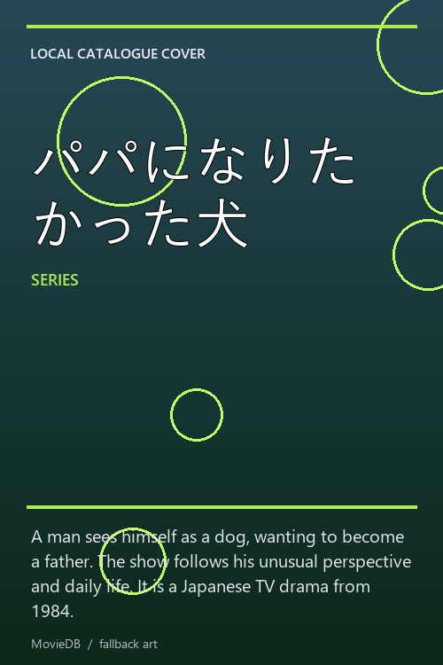 パパになりたかった犬 poster