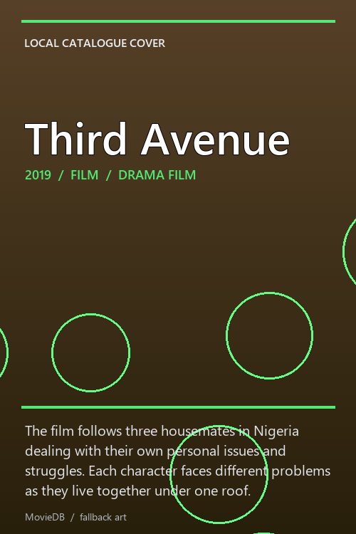Third Avenue poster