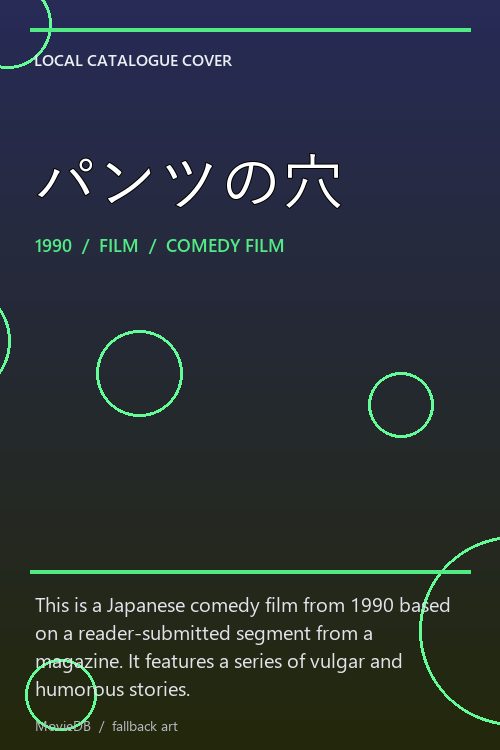パンツの穴 poster