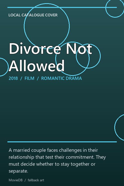 Divorce Not Allowed poster