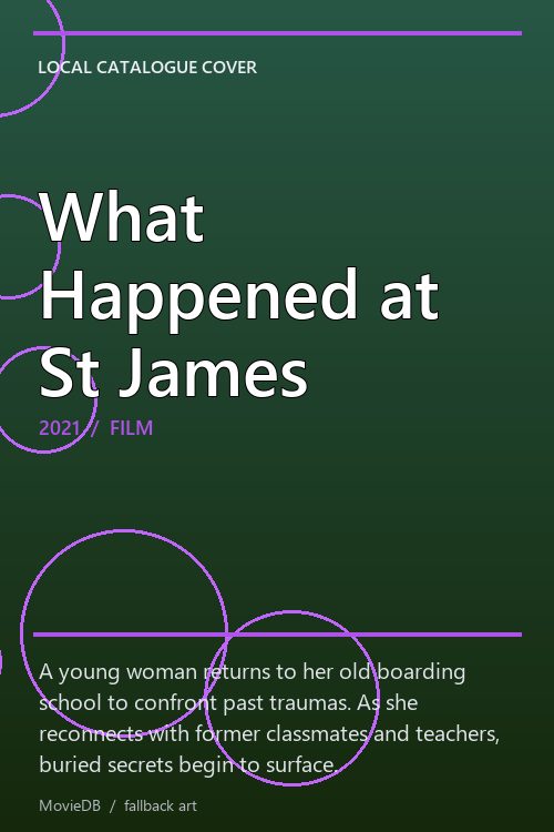 What Happened at St James poster