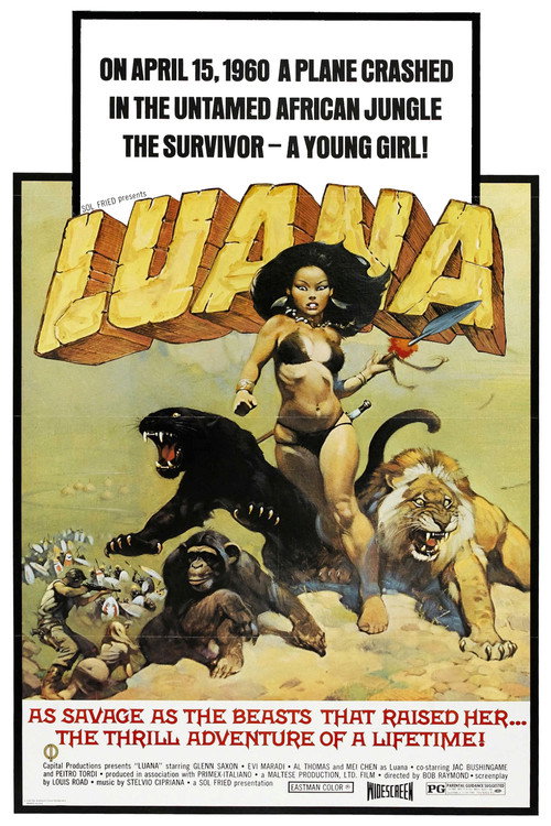 Luana, the Girl Tarzan poster