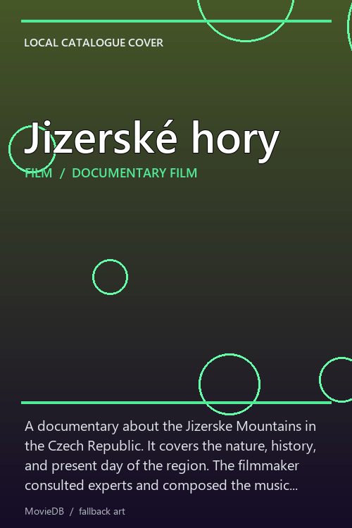 Jizerské hory poster