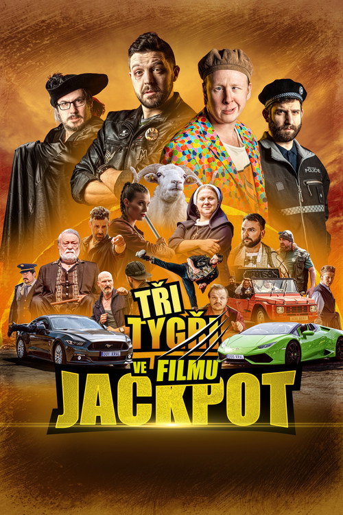 Three Tigers in the Movie: Jackpot poster