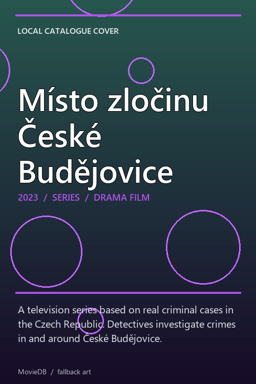 Místo zločinu České Budějovice poster