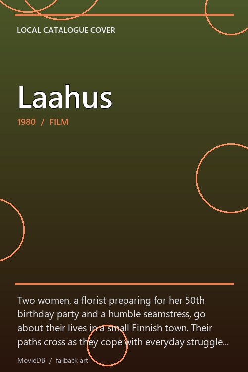 Laahus poster