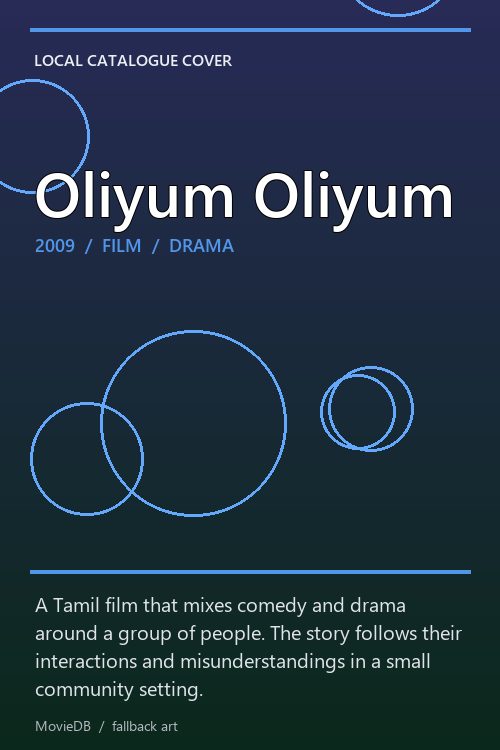 Oliyum Oliyum poster