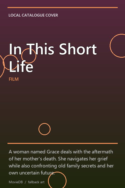 In This Short Life poster