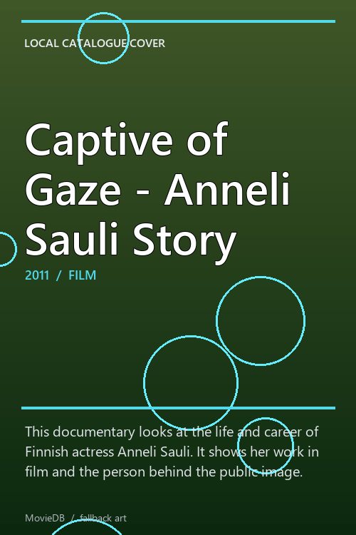 Captive of Gaze - Anneli Sauli Story poster