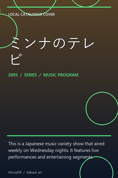 ミンナのテレビ poster