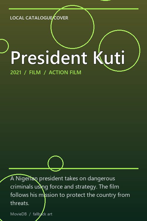 President Kuti poster